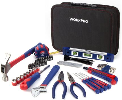 WORKPRO 100-Piece Kitchen Drawer Home Tool Kit