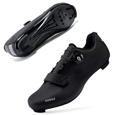 Mens or Womens Road Bike Cycling Shoes Peloton Bike Shoes Compatible SPD Riding Shoe Indoor/Outdoor